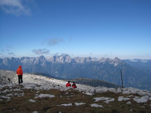 Totes Gebirge-Panorama, Blick vom Warscheneck (04.10.2014)