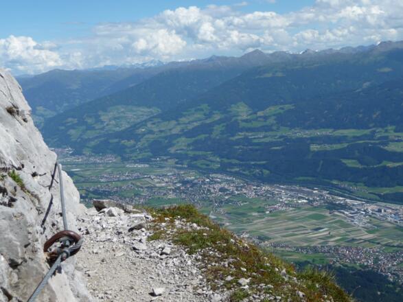 am Goetheweg hoch über dem Inntal