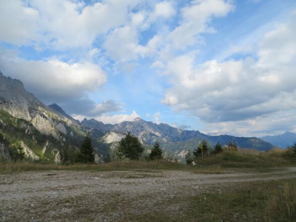Die Haller Mauern kurz vor dem Pyhrgasgatterl (23.09.2016)