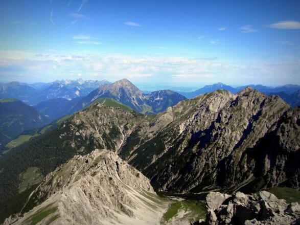 Blick in die Lechtaler (6. August 2012)