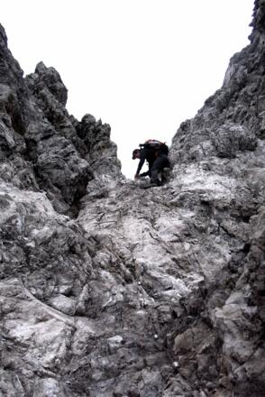 Zwischen Steinseehütte und Württemberger Haus (14. Sep. 2010)