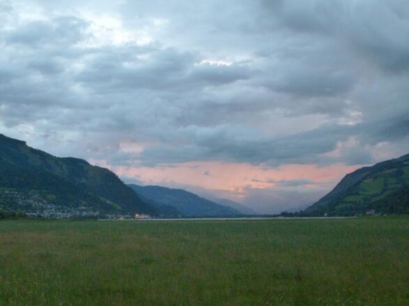 Abendstimmung im Naturschutzgebiet am Südufer