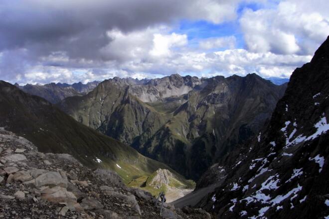 Zwischen Memminger und Ansbacher Hütte (16. September 2010)