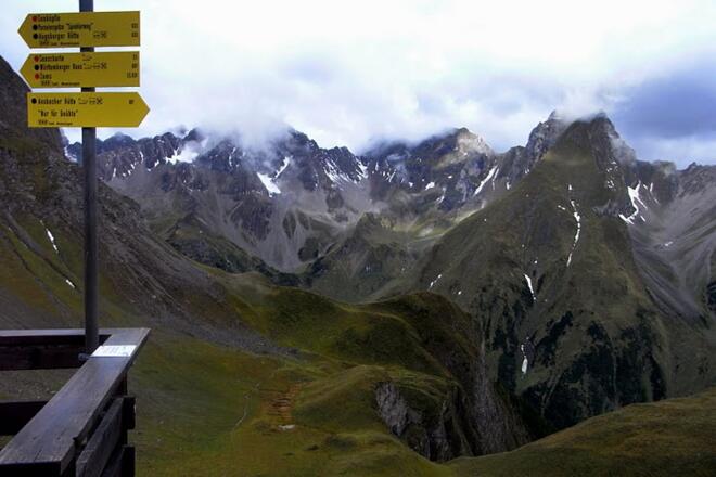Parseierspitze andersrum (16. September 2010)