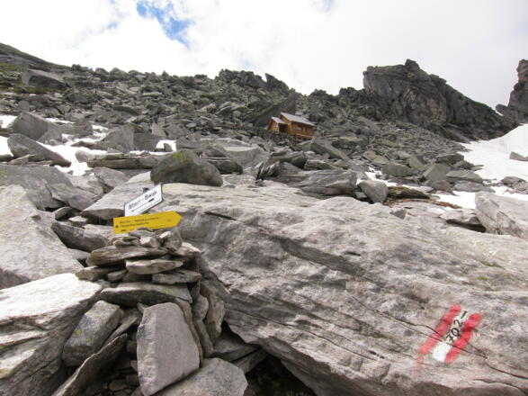 Albertbiwak unterhalb der Schmalzscharte (06.07.2016)