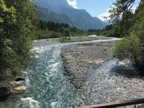 Etappe 4: Entlang der Alfenz im Klostertal am Radweg