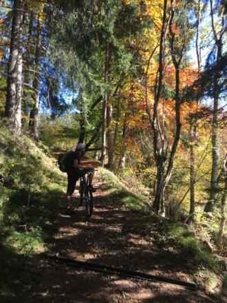 Etappe 3: Idyllischer wenn auch etwas anstrengender Anstieg Richtung Raggal 