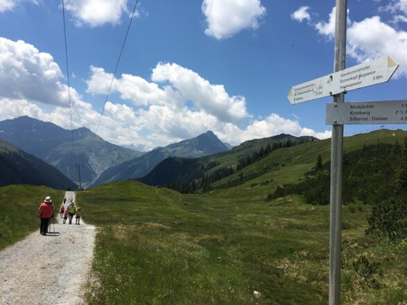 Etappe 4: Vom Sonnenkopf Richtung Montafon