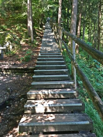 Wanderweg Gollinger Wasserfall 