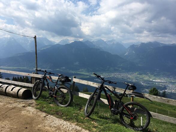 Etappe 2: Ausblick vom &quot;Dünser Älpele&quot;