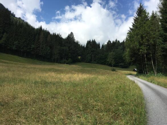 Etappe 1: Genussvoller Radweg von Bürs Richtung Brand 