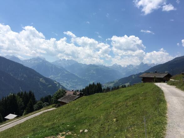 Etappe 4: Kurz vor dem Berggasthof Kristberg