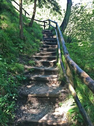 Wanderweg Gollinger Wasserfall