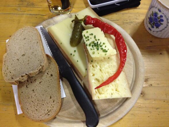 Käse aus eigener Erzeugung ... Mhmmm