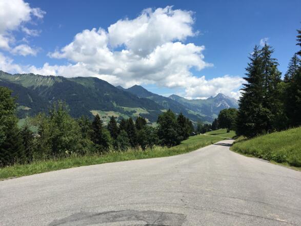 Etappe 3: Blick zurück Richtung Großes Walsertal