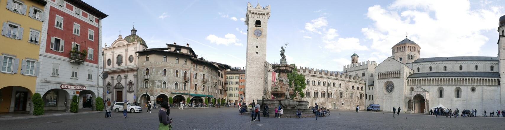 Marktplatz in Trento