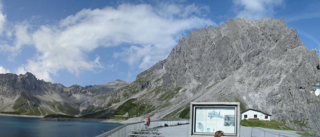 Kanzelköpfe - Gamsluggen - Totalpköpfe; rechts der Seekopf