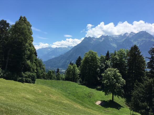 Etappe 3: Panorama Richtung Bludenz