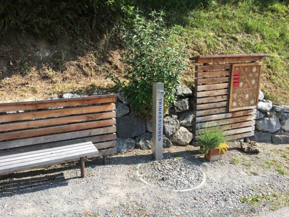 Etappe 2: Am Weg sind ausreichend Wasserstellen zum Auffüllen