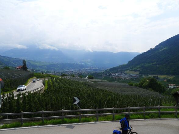 Blick auf Meran
