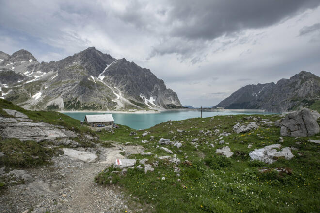 Lünerseealpe und Lünersee (c) Lucas Tiefenthaler / Vorarlberg Tourismus