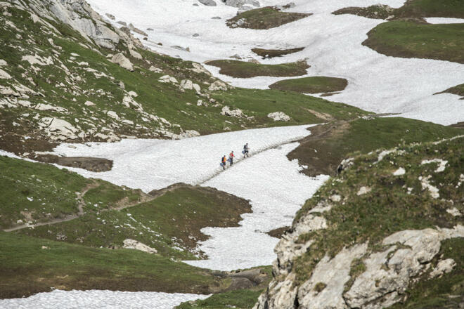 Wanderweg zum Schweizer Tor (c) Lucas Tiefenthaler / Vorarlberg Tourismus