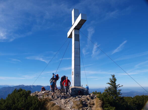 Riesiges Traunsteinkreuz 1691m