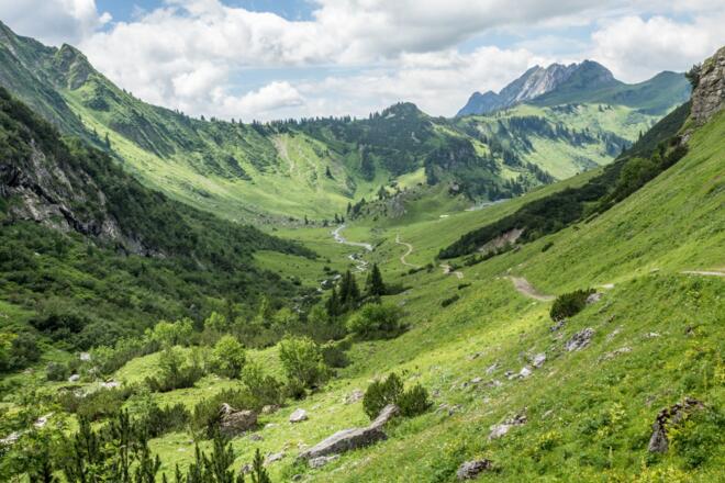 Klesenzatal - auf dem Weg zum Johannesjoch