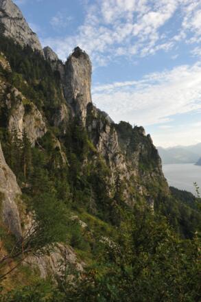 Der Herndlersteig grüßt herüber