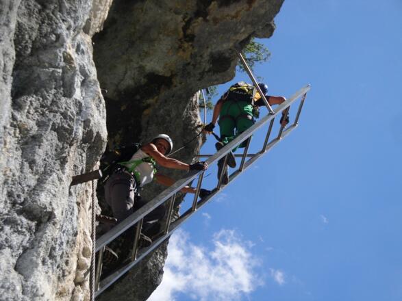 Auf der Panoramaleiter
