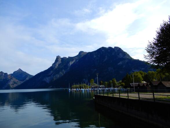 Ebensee: Blick zum Traunstein