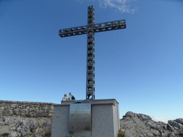 Das Europakreuz am Alberfeldkogel