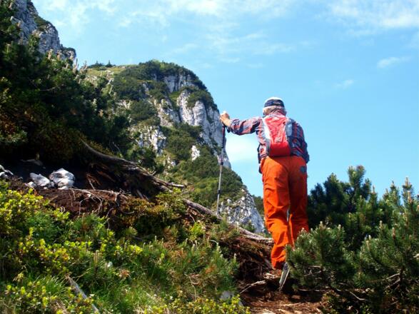 Nahe dem Ausstieg um 1570 m