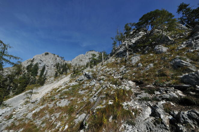Blick Richtung Südwestgrat
