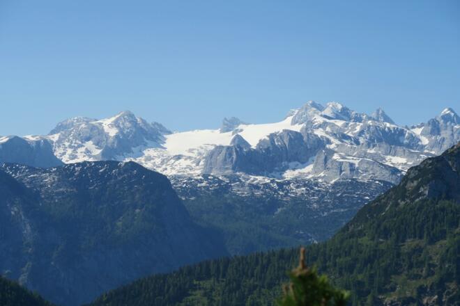 Dachsteingletscher im Zoom