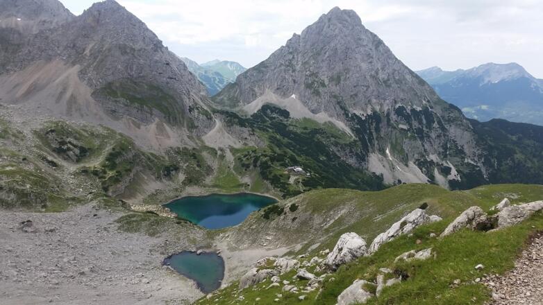 Drachensee und Coburger Hütte