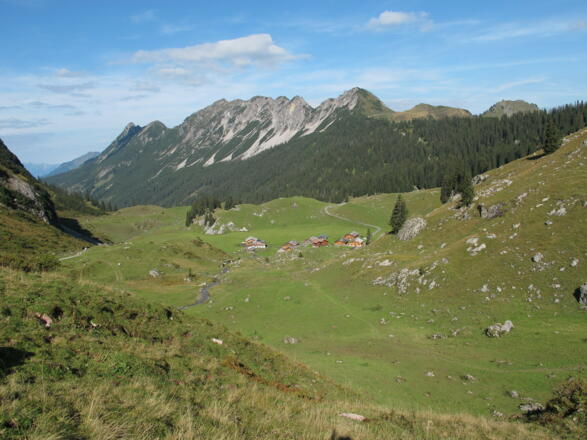  Blick auf die Laguzalpe