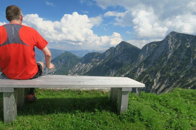 Nach einer ausreichenden Mittagspause, bestieg ich noch den nahen Sonnwendkogel