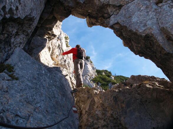 Felsenfenster um 1450m