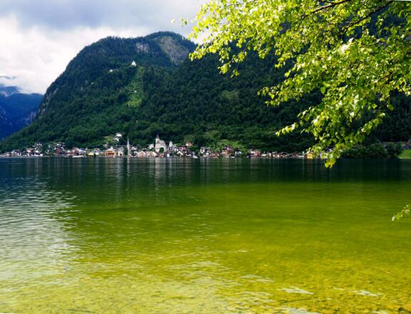 Blick nach Hallstatt