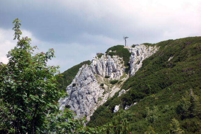 Heumadgupf 1680m von Westen