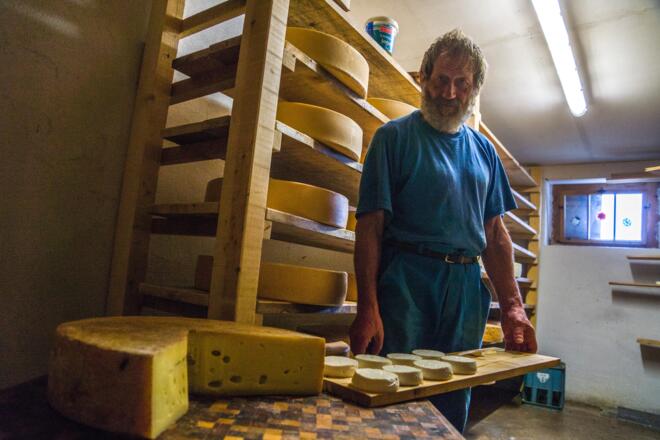 Käsekeller Bartholomäus Alpe, Faschina