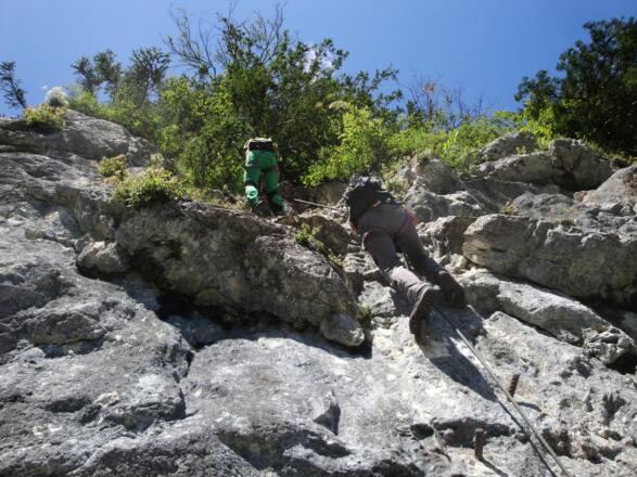 Noch einmal kraftraubend - dann ist es geschafft!
