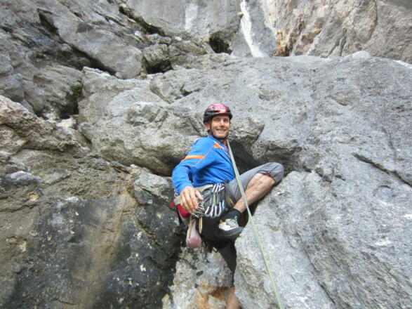 in der 3. SL Heimatblick - oben ist der immer nasse Fleck zu erkennen