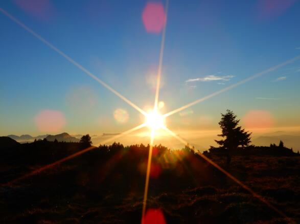 Hochleckenhaus Abendstimmung