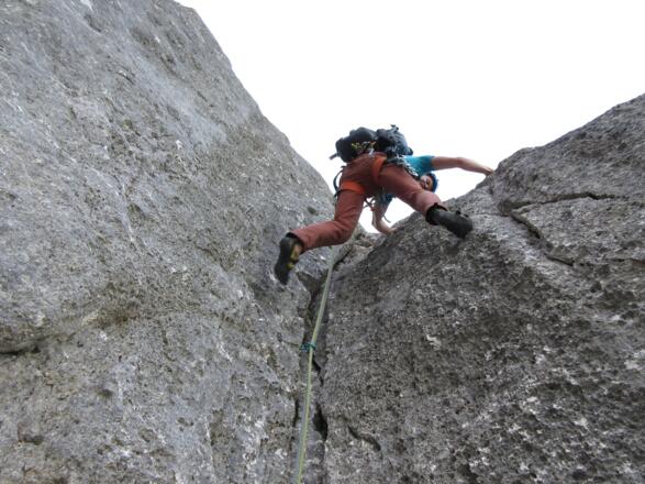 maximale Griffigkeit in der Tour Geilsteil