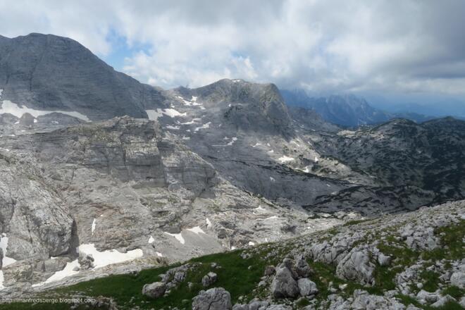 Auf der anderen Seite der schmale Weittal-Gschlösslkogel