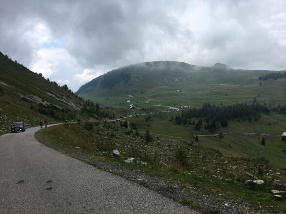 Mautstrasse zurück zur Enzianhütte