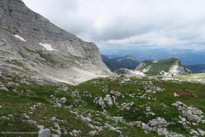Besser ist aber den Hohen Grünberg zur Hälfte zu umrunden