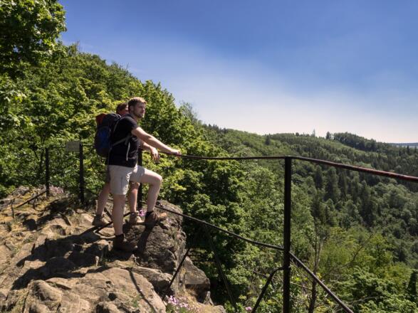 Am Aussichtspunkt König David